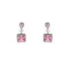 Remi Pink Embellished Earrings -Alamour The Label US 103 32341646 efd5 4760 a9d2 a6f44247cdc4