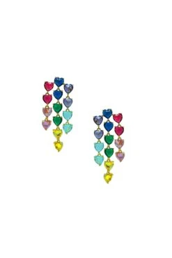 Adena Multicoloured Trio Heart Earrings 7 Adena Multicoloured Trio Heart Earrings -Alamour The Label US 112 abbb200c 1ce4 422a b842 789ddc8c0e67