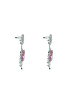 Clementine Embellished Pink Gem Earrings -Alamour The Label US 125 7a3068a7 d8f5 4007 a250 1bab99021d27