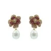 Marni Pink Flower Pearl Stud 1 Marni Pink Flower Pearl Stud -Alamour The Label US 14 d2ce4ecd 99b5 4bfd 9f2d 292ed99140ae