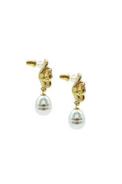 Marni Pink Flower Pearl Stud -Alamour The Label US 15 3f51a5ed 8b66 4a95 a59e b01d13a3046b