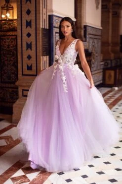 Kailani Tulle Gown - Lilac -Alamour The Label US 179 7b2696f8 3427 4149 8245 bfa234d03e14