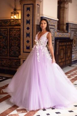 Kailani Tulle Gown - Lilac -Alamour The Label US 180 3f9e5b74 7e5f 4013 9cc3 f53e8faa2146
