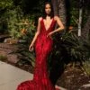 Ciara Sequins Gown - Red -Alamour The Label US 24 5937369b 4597 4185 a53a aa33152294a6