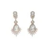 Araminta Rose Gold Embellished Earrings -Alamour The Label US 268 124c7e17 b03f 4885 b2a3 17e336c2bff4