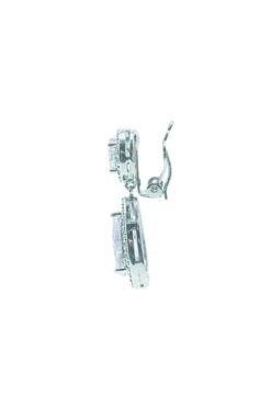 Belen Silver Diamante Drop Earrings -Alamour The Label US 273 32730747 17d1 48ba a9c3 a5b7f8329144