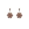 Edaline Rose Gold Flower Earrings 1 Edaline Rose Gold Flower Earrings -Alamour The Label US 283 cd0713f0 388c 4187 8f7f b1d3c8bc496d