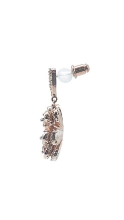 Edaline Rose Gold Flower Earrings 7 Edaline Rose Gold Flower Earrings -Alamour The Label US 285 1803754a f780 483f 8137 ad112e3eded5