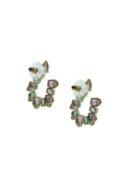 Kasia Multicoloured Gem Earrings -Alamour The Label US 2 0e3157fd 24a8 441b b7dc 4dd315ce9234