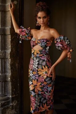 Flora Dress 22 Flora Dress -Alamour The Label US 35 742fa7a6 dc02 47b4 aed4 f43aaede8ca3