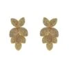 Galina Gold Embellished Earrings 1 Galina Gold Embellished Earrings -Alamour The Label US 369