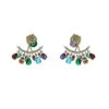 Maeve Multicoloured Lion Statement Earrings -Alamour The Label US 39 e2ac37ef 15ed 493b 9107 b1d9f97a0e89