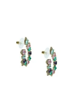 Kasia Multicoloured Gem Earrings -Alamour The Label US 3 38cdd606 89b9 48ab a6fb cd4567bb74b0