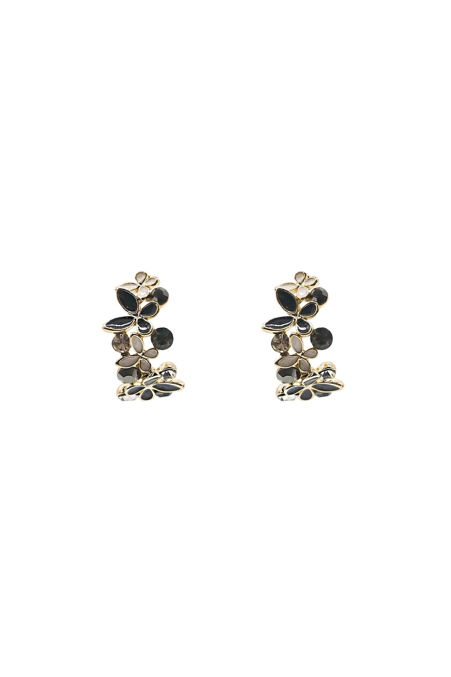 Zania Multicoloured Flower Earrings 3 Zania Multicoloured Flower Earrings