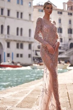 Venice Beaded Gown -Alamour The Label US 69 3977bacb 1bfa 476e aa88 ab32601019e3