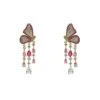 Mariposa Rosy Butterfly Earrings 1 Mariposa Rosy Butterfly Earrings -Alamour The Label US 89 aa66ca95 4b2a 40f8 9641 b11fb208599a