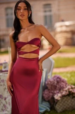 Sarah - Burgundy -Alamour The Label US 96 e16fb465 4775 40a1 a2a0 218fb92fb31a