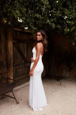 Layali - White -Alamour The Label US SFWAlamour1272