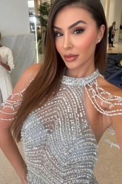 Armina Beaded Gown 12 Armina Beaded Gown -Alamour The Label US armina